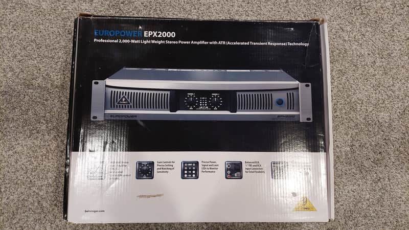 Behringer EUROPOWER EPX2000 | Reverb