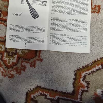 Valco, Supro, National Electric Guitar/Lap Steel Manual Paperwork 1950s 1960s image 3