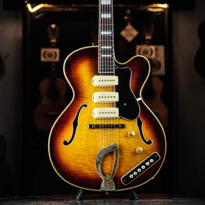 Immagine 1958 Guild X-350 Stratford sunburst - 2
