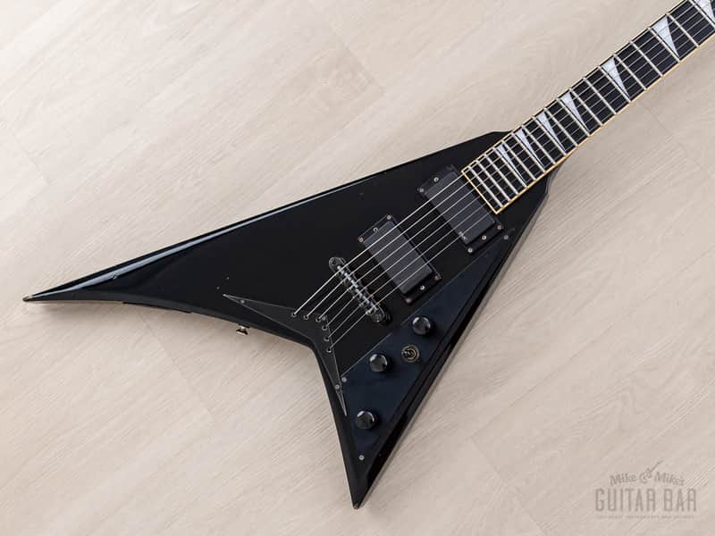 2006 Jackson Stars Randy Rhoads RR-J2BE Flying V Black w/ EMG & Case image 1