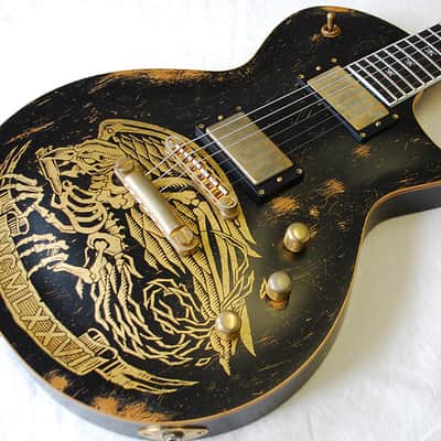 ESP Will Adler Warbird Custom Shop Distressed Black image 9