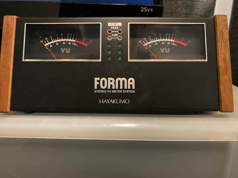 Hayakumo FORMA VU Meter 2017 Black | Reverb