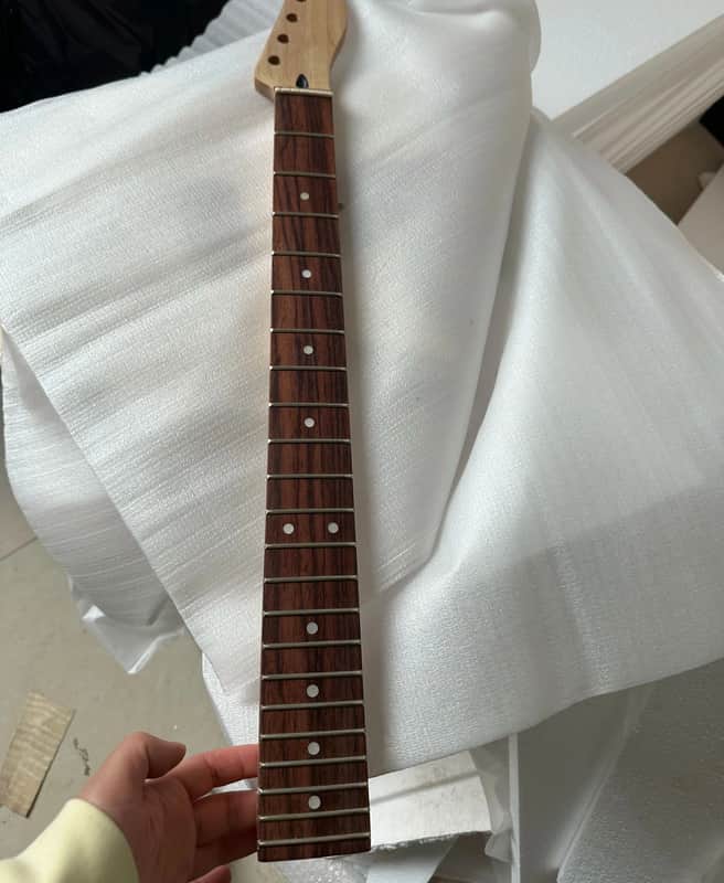 Matte Finished Telecaster Tele Style Guitar Neck, Rosewood Fingerboard 22 Frets image 1