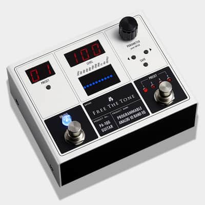 Free The Tone PA10QG Programmable 10-Band Analog Guitar EQ | Reverb