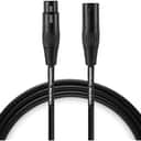 Mint Warm Audio Pro Series XLR Female to XLR Male Microphone Cable - 50-foot, Black/Silver (Pro-XLR-50')