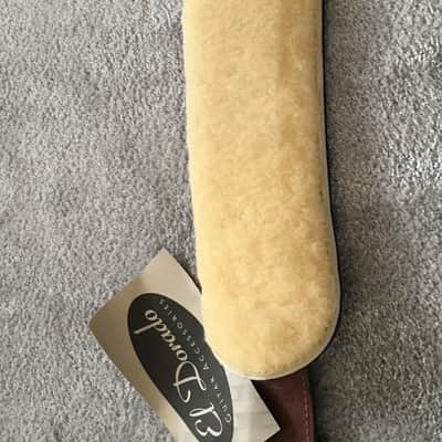 El Dorado  Original Model Hand-Tooled Leather Guitar Strap 2008 Dark Brown image 3
