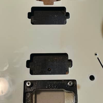 2017 Charvel Mexico San Dimas Pro Mod 2H White/Cream Guitar Body Floyd Ready image 5