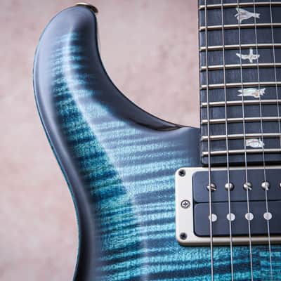 PRS USA Paul Reed Smith Custom 24 Floyd 10 top "Cobalt Blue + Ebony" (2024) image 8