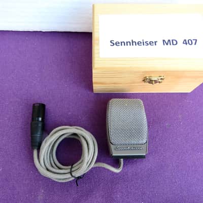 Sennheiser MD 407 Microphone  ( 409 capsule ) image 2