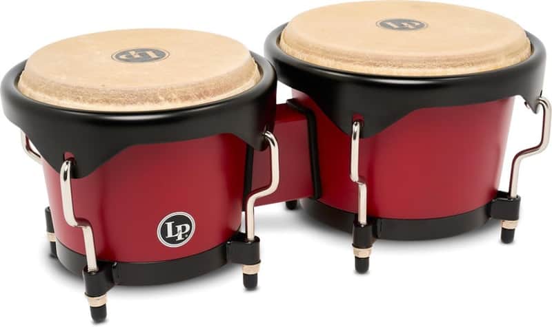 Latin Percussion Discovery II Bongos - Red image 1