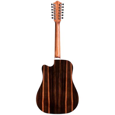 Guild D-2612CE Deluxe Dreadnought Cutaway 12-String A/E Guitar - Antique Burst image 8