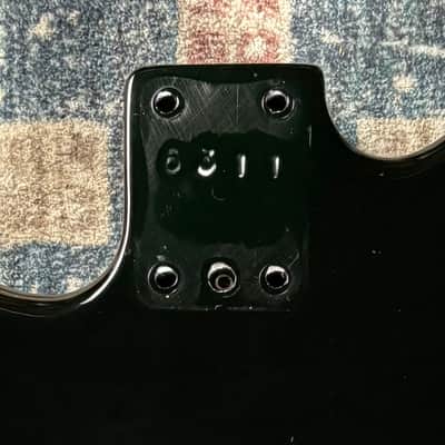1987 Peavey Falcon Custom Vintage 1980s Made In USA Black Electric Guitar Body! image 5