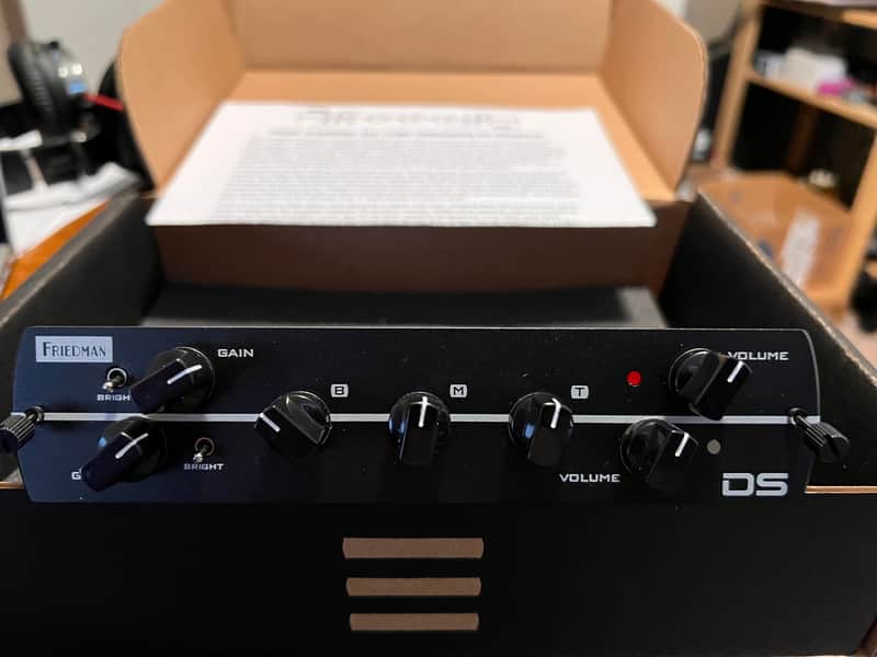 Synergy Friedman DS 2-Channel All-Tube Preamp Module 2017 - Present - Black image 1
