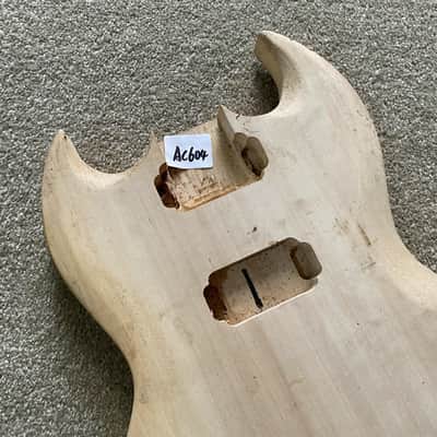 Unfinished Left Handed Basswood Guitar Body image 3