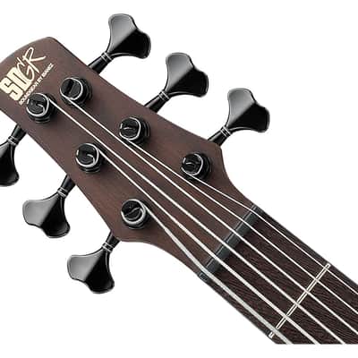 Ibanez SR1356BDUF SR Premium 6-String Bass - Dual Mocha Burst Flat image 4