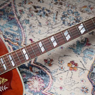 Gibson Custom 1960 Reissue Hummingbird Heritage Cherry Sunburst image 10