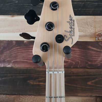 Schecter Retro J-4 Seafoam Green Bass image 4