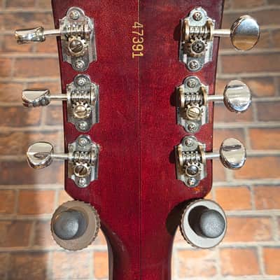 Vintage 1967 Gretsch 6119 Chet Atkins Tennessean Cherry Red w/ OHSC image 21