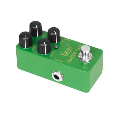 Irin RS-20 Golden Fuzz Pedal Classic Bass Fuzz Tone Effects True Bypass, price include the import duty to US buyer image 9