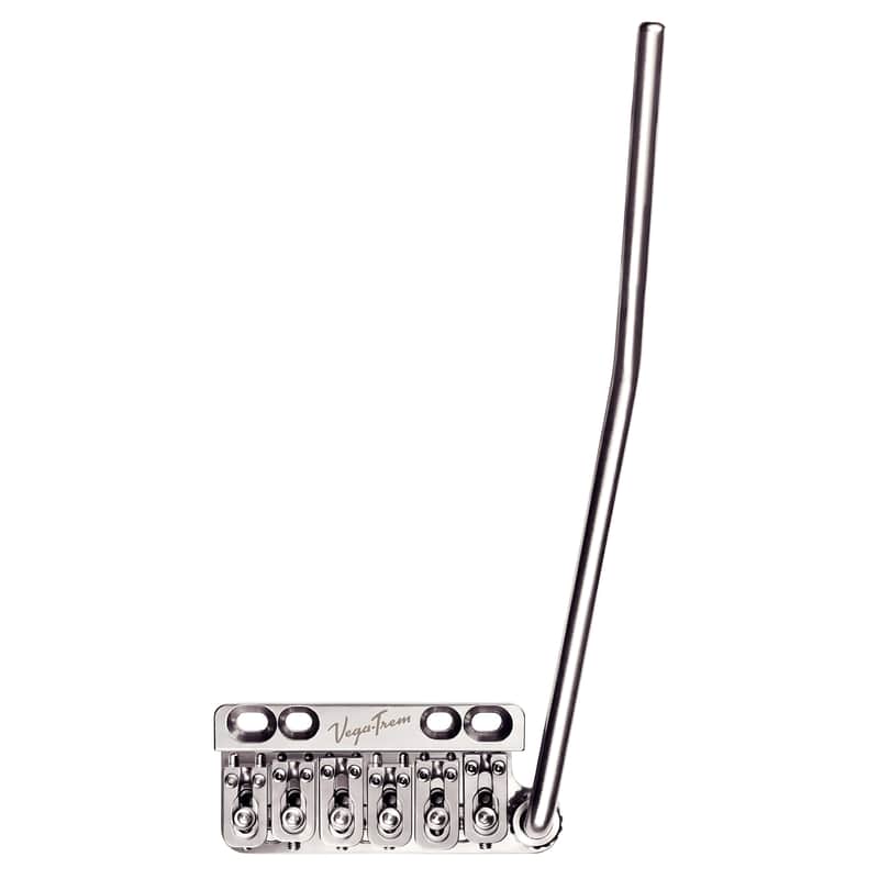 Vega-Trem VT1 Ultra-Trem Standard 6-Screw Glossy Stratocaster Guitar Tremolo Bridge For Strat No Mods Easy Installation (Glossy, Right) image 1