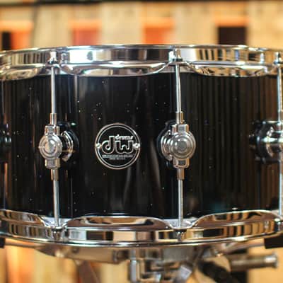DW Performance Black Mirra Snare Drum - 6.5x14 image 1