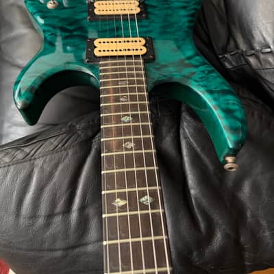 Carvin DC400C in Translucent Green Teal Quilt **Stunning!** image 18