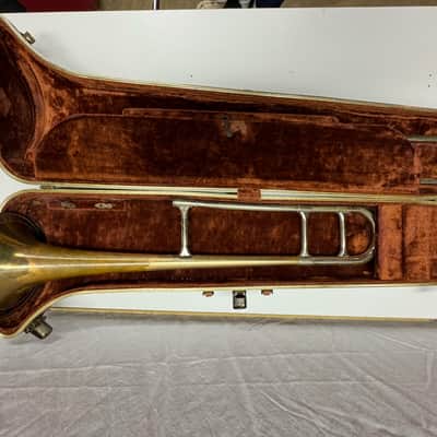 F.E. Olds & Son Los Angeles Super Trombone Mid-50s - Brass Lacquer image 2