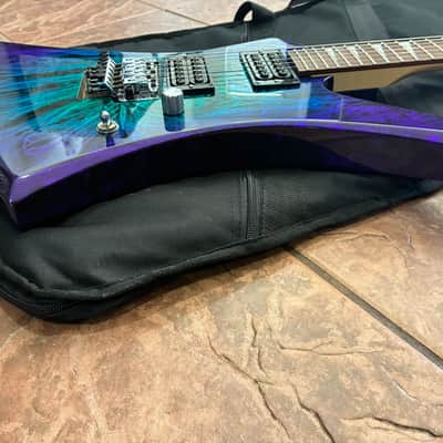 Jackson Pro Series KE3 Kelly 2003 - 2009 - Eerie Dess Swirl w/ Floyd Rose image 16