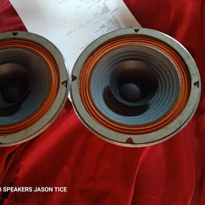 ELECTRO VOICE SP-8 *OVERHAULED WITH ALL NEW PARTS/" AS NEW" EV SP-8 SPEAKER PAIR ALL BRAND NEW COMPONENTS REFABRICATED AT PMR IN OHIO 16 OHMS 50 WATTS PAIR image 1