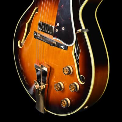 Ibanez GB10 George Benson Signature from 1979 in Sunburst with Flightcase image 6