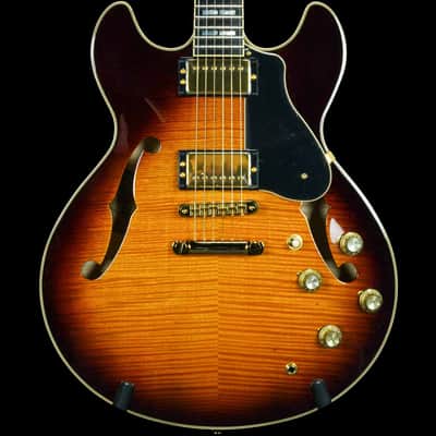 Yamaha SA2200 Semi-Hollow Electric Guitar - Violin Sunburst image 3