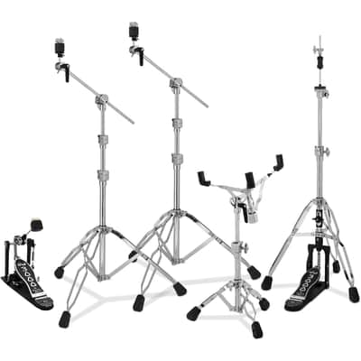 DW DWCP3000PKA2 3000 Series 5pc Hardware Pack with New 3000A Single Pedal