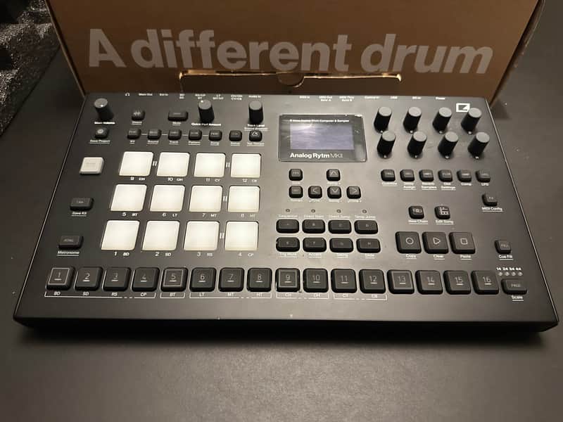Elektron Analog Rytm MkII 2020 - Black Bild 1
