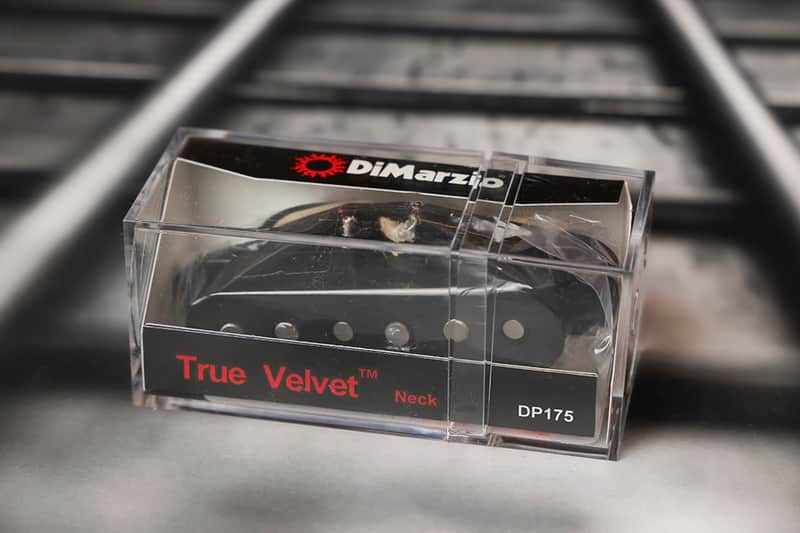 DiMarzio DP175BK True Velvet Single Coil Neck Pickup - Black image 1