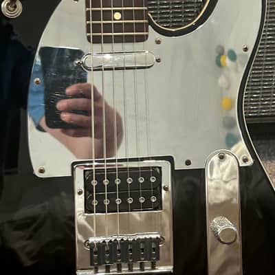 Fender John 5 Telecaster RW BK - Rare Custom Headstock Japanese market model 2005 - Black image 6