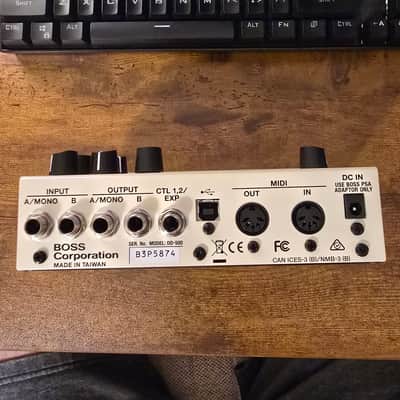 Boss DD-500 Delay 2015 - Present - White image 2
