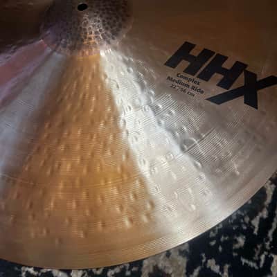 Mint Sabian 22" HHX Complex Medium Ride Cymbal - Natural image 2
