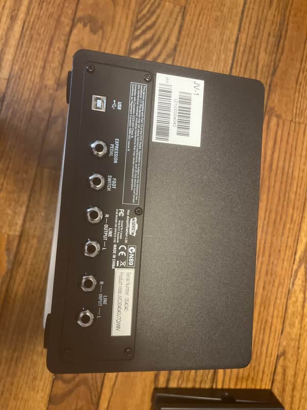 Vox JV-1 JamVOX Guitar Amp and USB interface 2010s - Black image 1