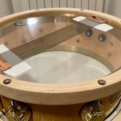 DW Snare drum Edge 13"x5,5" 1998 - Gold image 8