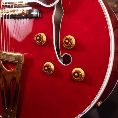 2004 Gibson Custom Shop Super 400 CES Art & Historic - Wine Red image 10
