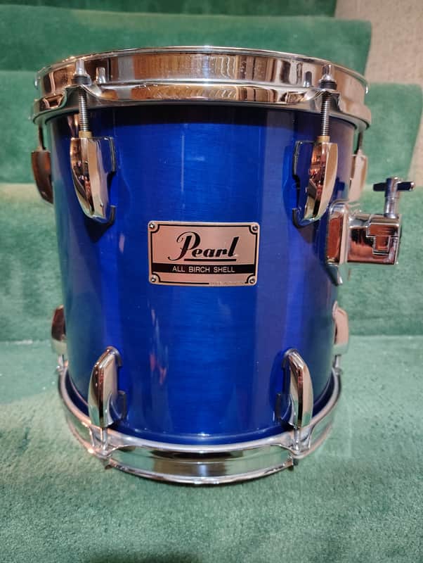 Pearl BLX 10x10 Tom 80's/90's - Blue Lacquer image 1