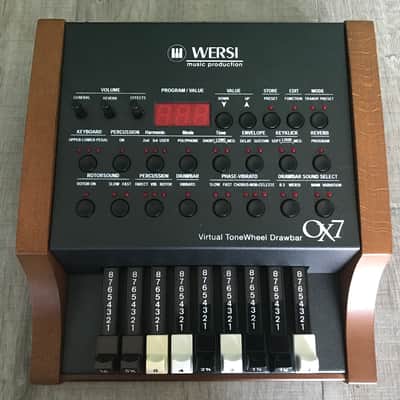 Wersi OX7 Organ sound module with drawbars. image 1