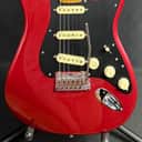 Fender American Ultra II Stratocaster Electric Guitar Sinister Red Finish w/ OHSC