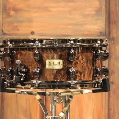 Tama S.L.P. G-Maple Snare Drum 14x6 Gloss Lacquer over Kona Mappa Burl - New! image 1