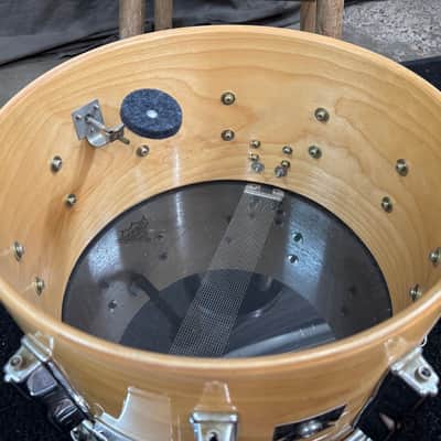 Tama AW458 Superstar Mastercraft Artwood Birch 8x14" Snare Drum with Roller-Action Strainer 1981 - 1986 - Super Maple image 12