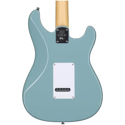 PRS Paul Reed Smith SE Silver Sky Electric Guitar, Left-Handed, Maple Fretboard (with Gig Bag), Stone Blue image 5