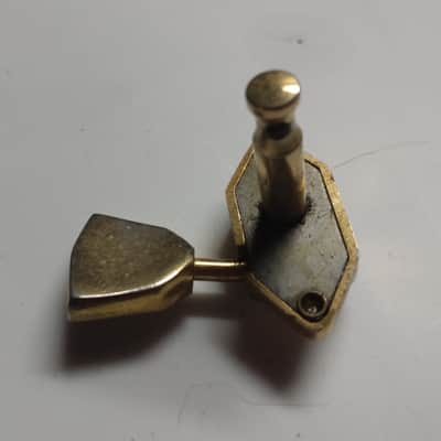 vintage Gibson gold waffleback tuner from a 1973 Les Paul custom image 3