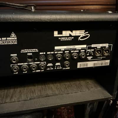 Line 6 Duoverb HD 100-Watt Stereo Digital Modeling Guitar Amp Head 2002 - 2004 - Black image 4