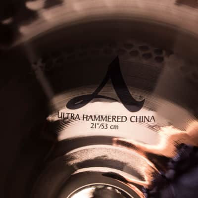 Zildjian 21" A Ultra Hammered China Brilliant image 3