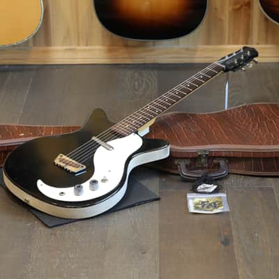 1950's Danelectro U-1 3011 Electric Guitar Black + Case